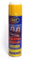 Upholstery cleaner (with brush) - SCT Polstershaum, 650ml.