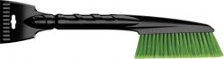 Plastic brush with scrapper, 43cm ― AUTOERA.LV