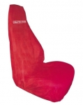Slip-on seat Protector, red ― AUTOERA.LV