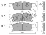 Priekšēji bremžu kluči -  fri.tech. ― AUTOERA.LV