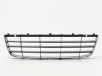 Lower Bumper gril VW Jetta (2005-2010)/Golf V (2003-2009), middle part  with hrome