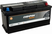 AGM auto akumulators CHAMPION 105AH 950A 12V