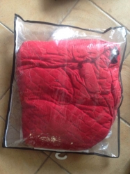 Seat covers BUS (1+2pcs.) - ACTION, red ― AUTOERA.LV