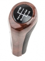 Gearbox knob (wood imitation ) for BMW E81/E82/E87/E90/E91/E92/E53 