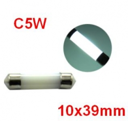 LED Plate number bulb C5W, 12V, (10x39mm) ― AUTOERA.LV