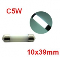 LED Plate number bulb C5W, 12V, (10x39mm)