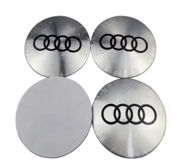 Alumīna disku uzlīmes AUDI diam. 56mm  ― AUTOERA.LV