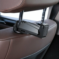 Mobile phone holder or coat hanger by headrest, unversal ― AUTOERA.LV