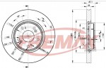 Bremžu diski FREMAX ― AUTOERA.LV