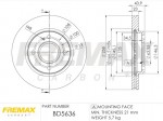 Priekšējais bremžu disks - FREMAX, kreis=lab.puse ― AUTOERA.LV