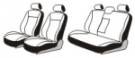 Seat cover set for BMW 5-serie E39 (1997-2004) ― AUTOERA.LV