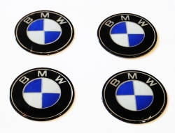 ALLOY WHEEL TRIM CENTRE CAP DECAL LOGO BMW 70MM  ― AUTOERA.LV