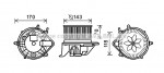 Salona ventilatora motors AVA QUALITY COOLING ― AUTOERA.LV