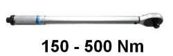 Pre-set torque wrench 3/4", 150-500Nm ― AUTOERA.LV