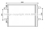 Kondensētājs, gaisa kondicionēšana AVA QUALITY COOLING ― AUTOERA.LV