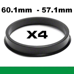 Центрирующее кольцо для алюминиевых дисков 60.1mm ->57.1mm ― AUTOERA.LV