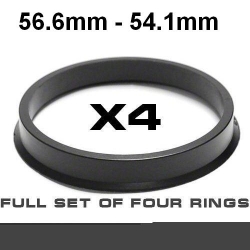 Центрирующее кольцо для алюминиевых дисков/⌀56.6mm->⌀54.1mm ― AUTOERA.LV