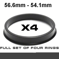 Центрирующее кольцо для алюминиевых дисков/⌀56.6mm->⌀54.1mm