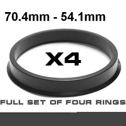 Центрирующее кольцо для алюминиевых дисков ⌀70.4mm->⌀54.1mm ― AUTOERA.LV