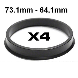 Центрирующее кольцо для алюминиевых дисков 73.1мм ->64.1мм ― AUTOERA.LV