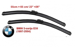 Aero Wiper blade set for BMW 5-serie E39 (1995-2004), 55cm +65cm  ― AUTOERA.LV
