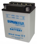 Moto battery - Dynavolt 14A, 12V (-/+) ― AUTOERA.LV