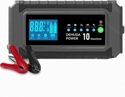 Impulsa AKB ladētājs max 10A 12/24V  (digitālais) 