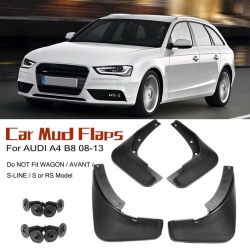 Mud flaps set Audi A4 B8 AVANT (2007-2015) ― AUTOERA.LV