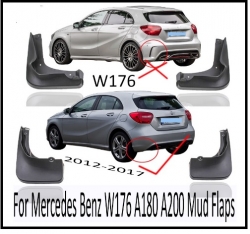 Dubļusargi no Mercedes-Benz A-class W176 (2013-2018) / neder AMG versijai ― AUTOERA.LV