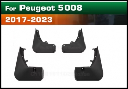 Priekšējie un aizmugurējie dubļusargi priekš Peugeot 5008 (2018-2023)