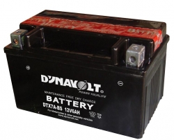 Мото аккумулятор - Dynavolt 6А, 12V (-/+) ― AUTOERA.LV