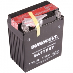 Мото аккумулятор Dynavolt 6A, 12V ― AUTOERA.LV