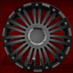 Wheel covers set  - Excellent Black, 15" ― AUTOERA.LV
