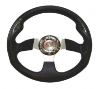 Sport steering wheel, black-carbon