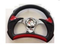 Sport wheel, red/black