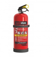 Fire extinguisher ABC with fitting+ manometer, 1kg. 