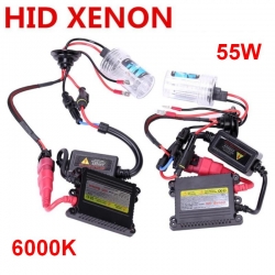 Ksenona k-ts H8/H9/H11, 2 spuldzes, 2 balasti M1, 55W,  6000K, E13  ― AUTOERA.LV
