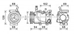 Kondicioniera kompresors AVA QUALITY COOLING ― AUTOERA.LV