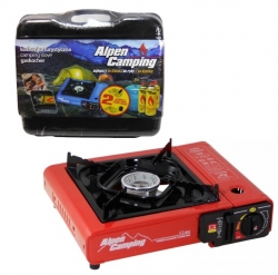 CAMPING GAS STOVE  - Alpen Camping Red ― AUTOERA.LV