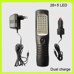 28+5 LED Rechargable Inspection lamp   ― AUTOERA.LV