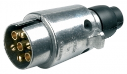 Trailer adapter- 7 plugs  (alum. case) ― AUTOERA.LV