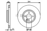 Bremžu diski BLUE PRINT ― AUTOERA.LV