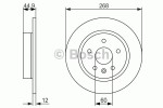 Bremžu diski BLUE PRINT ― AUTOERA.LV