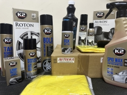 Auto kopšanas komplekts K2 - Nr8 / Lieliskā dāvana Autobraucējiem !