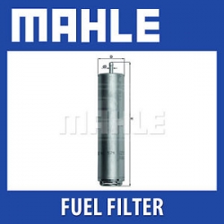 Degvielas filtrs - MAHLE ORIGINAL ― AUTOERA.LV