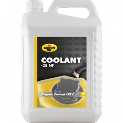 Organiskais dzesēšanas šķidrums (dzeltena krāsa) - Kroon Oil Organic Coolant -38C, 5L  ― AUTOERA.LV