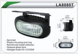 Additonal fog lamp set DLAA LA8080T, 120x60x46mm ― AUTOERA.LV