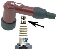 Spark plug cap - NGK LB05E-R (8898)  ― AUTOERA.LV