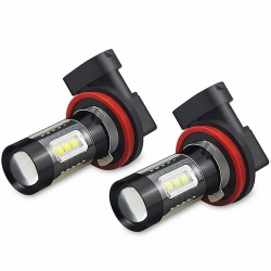 2pcs x LED headlamp bulb -  H8/H11, 12V  ― AUTOERA.LV