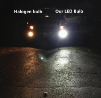 2pcs x LED headlamp bulb -  H8/H11, 12V 